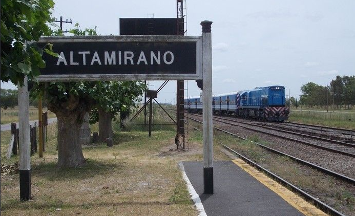 Paisaje ferroviario en Altamirano