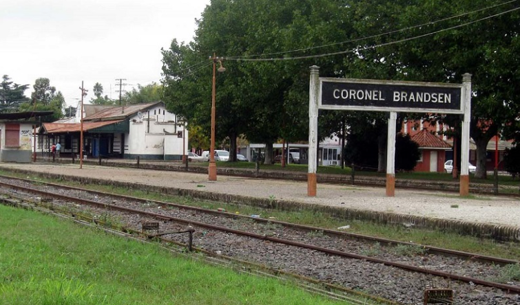 Estación ferroviaria en Coronel Brandsen